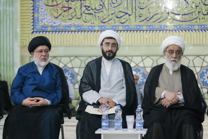 تصاویر/ مراسم بزرگداشت شهدای طلبه و روحانی استان فارس در جنگ رمضان
