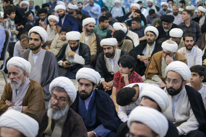 تصاویر/ مراسم بزرگداشت شهدای طلبه و روحانی استان فارس در جنگ رمضان