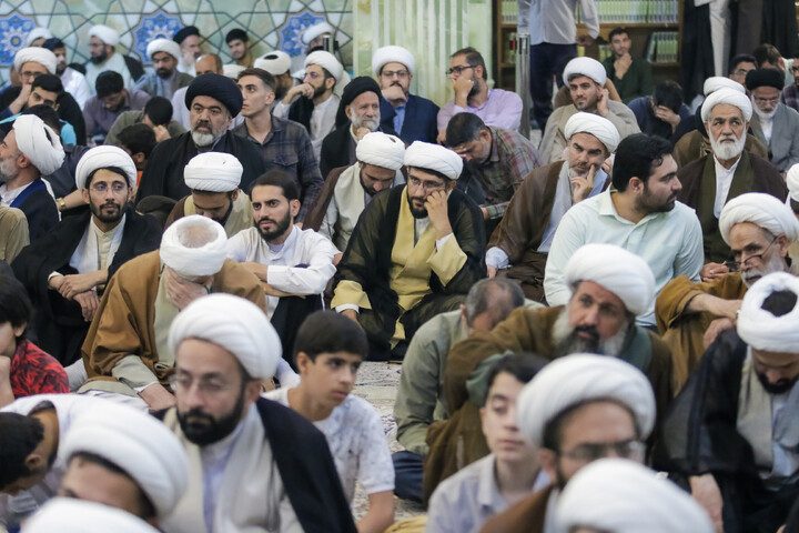تصاویر/ مراسم بزرگداشت شهدای طلبه و روحانی استان فارس در جنگ رمضان