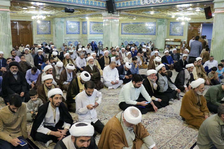 تصاویر/ مراسم بزرگداشت شهدای طلبه و روحانی استان فارس در جنگ رمضان