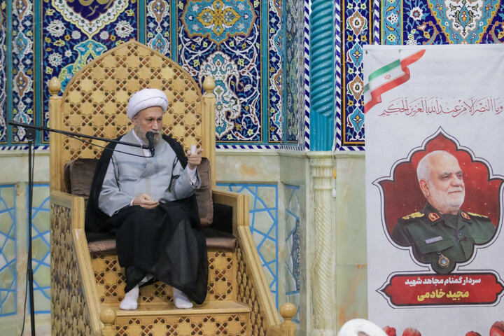 تصاویر/ مراسم بزرگداشت شهدای طلبه و روحانی استان فارس در جنگ رمضان