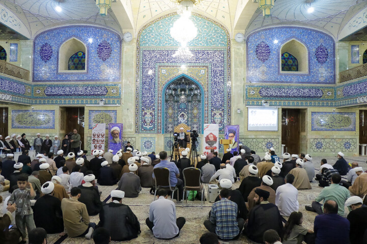 تصاویر/ مراسم بزرگداشت شهدای طلبه و روحانی استان فارس در جنگ رمضان