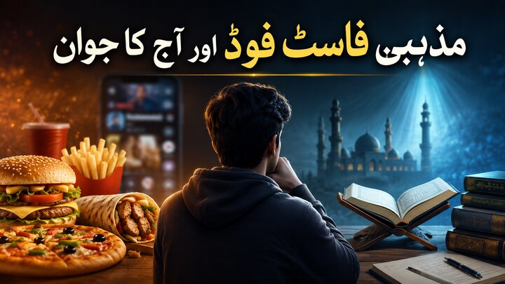 مذہبی فاسٹ فوڈ اور آج کا جوان