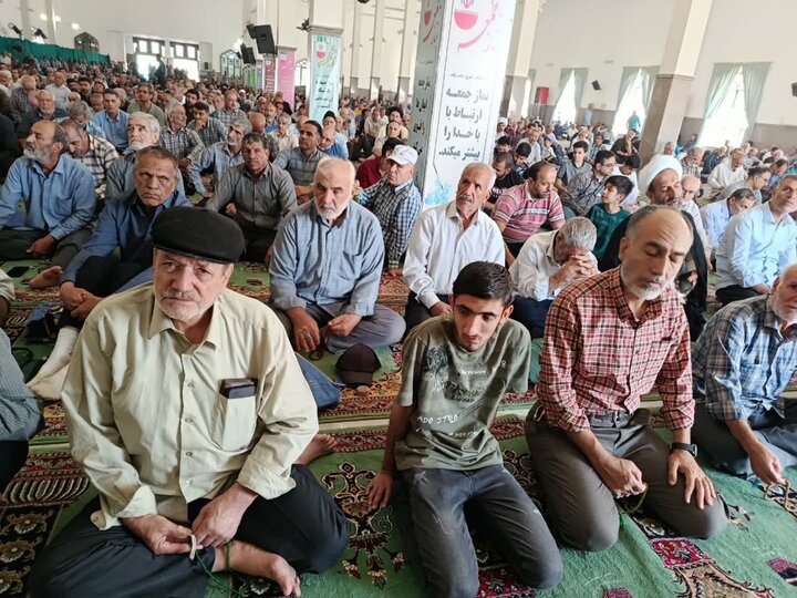 تصاویر/اقامه نماز عبادی سیاسی جمعه در ساوه