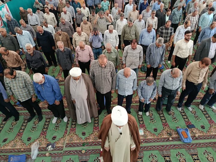 تصاویر/اقامه نماز عبادی سیاسی جمعه در ساوه