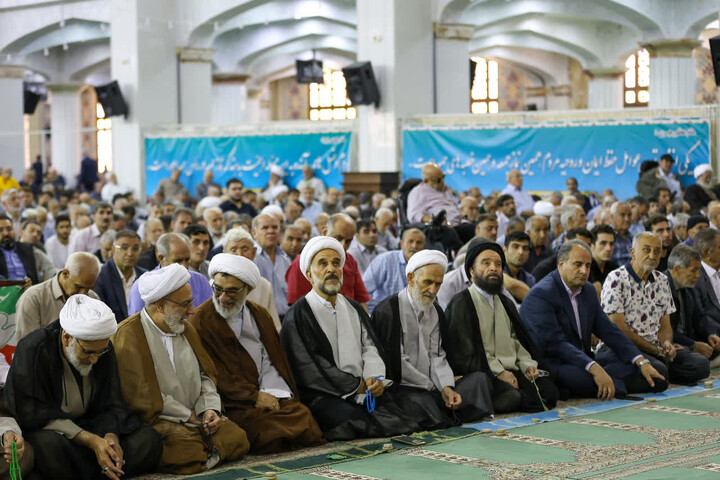 تصاویر/ نماز جمعه شهرستان تبریز