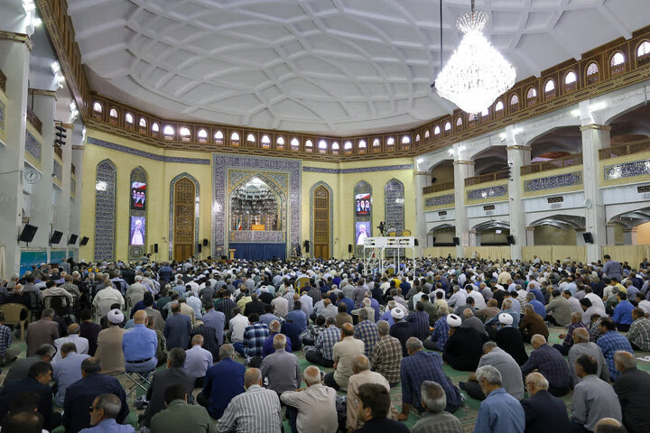 تصاویر/ نماز جمعه شهرستان تبریز