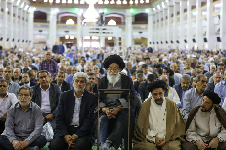 تصاویر/ نماز جمعه شهرستان تبریز