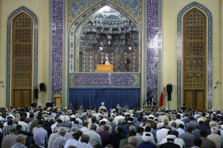 تصاویر/ نماز جمعه شهرستان تبریز
