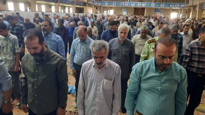 تصاویر/اقامه نماز عبادی سیاسی جمعه در خمین