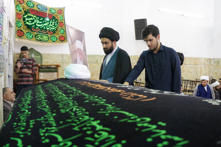 تصاویر/ تشییع حجت‌الاسلام‌والمسلمین حسین غیب غلامی در قم