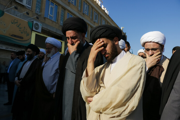 تصاویر/ تشییع حجت‌الاسلام‌والمسلمین حسین غیب غلامی در قم