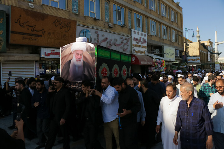 تصاویر/ تشییع حجت‌الاسلام‌والمسلمین حسین غیب غلامی در قم