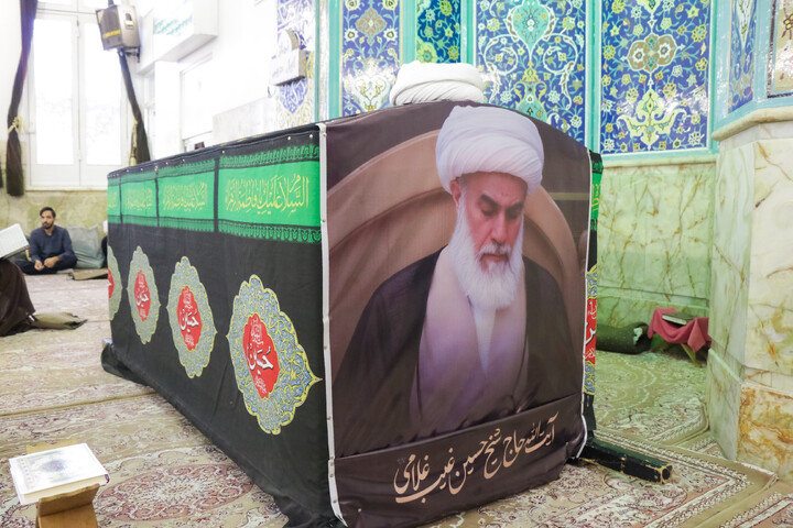 تصاویر/ تشییع حجت‌الاسلام‌والمسلمین حسین غیب غلامی در قم