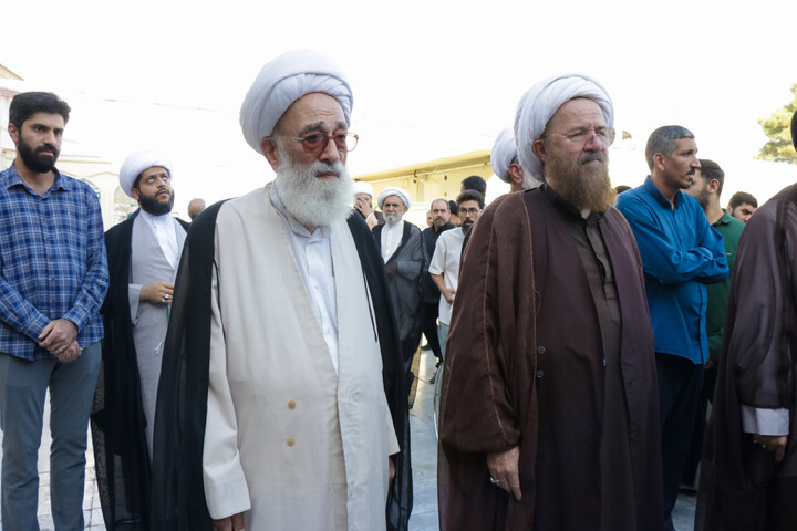 تصاویر/ تشییع حجت‌الاسلام‌والمسلمین حسین غیب غلامی در قم
