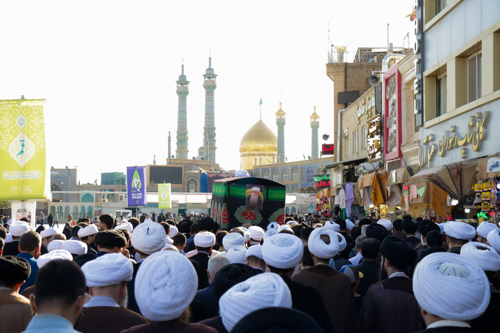 تصاویر/ تشییع حجت‌الاسلام‌والمسلمین حسین غیب غلامی در قم