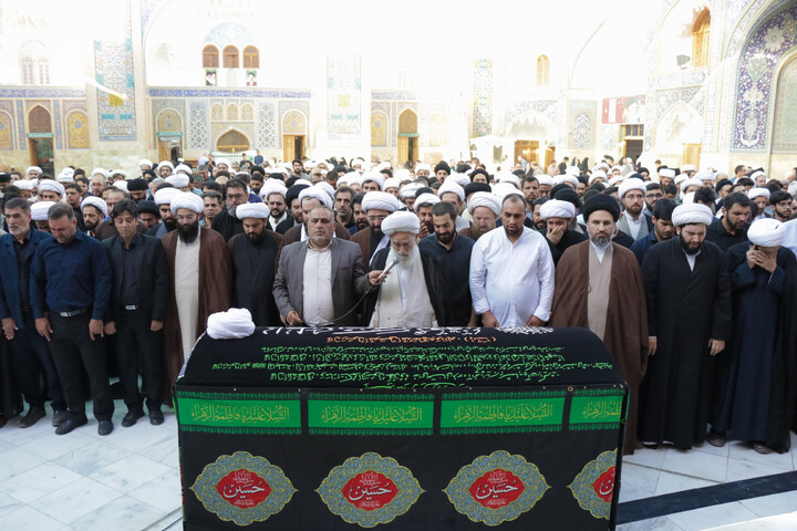 تصاویر/ تشییع حجت‌الاسلام‌والمسلمین حسین غیب غلامی در قم