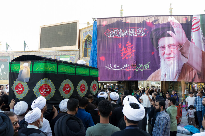 تصاویر/ تشییع حجت‌الاسلام‌والمسلمین حسین غیب غلامی در قم