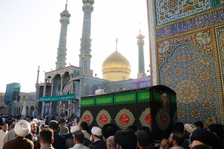 تصاویر/ تشییع حجت‌الاسلام‌والمسلمین حسین غیب غلامی در قم
