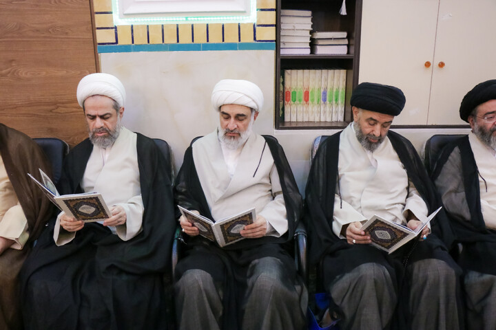 تصاویر/ مراسم ختم حجت‌الاسلام‌والمسلمین حسین غیب غلامی در قم
