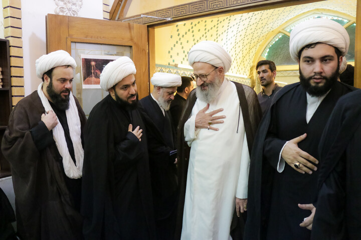 تصاویر/ مراسم ختم حجت‌الاسلام‌والمسلمین حسین غیب غلامی در قم