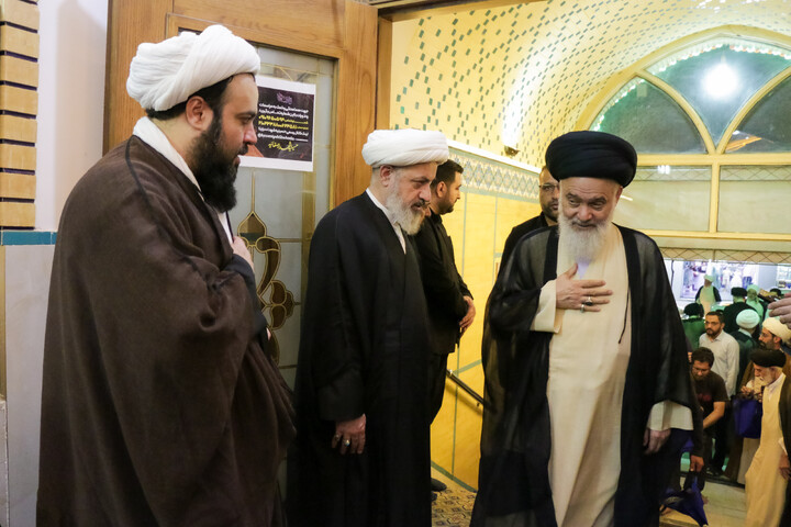 تصاویر/ مراسم ختم حجت‌الاسلام‌والمسلمین حسین غیب غلامی در قم