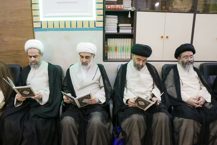 تصاویر/ مراسم ختم حجت‌الاسلام‌والمسلمین حسین غیب غلامی در قم