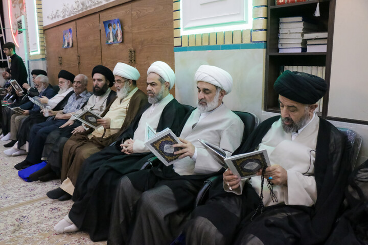 تصاویر/ مراسم ختم حجت‌الاسلام‌والمسلمین حسین غیب غلامی در قم