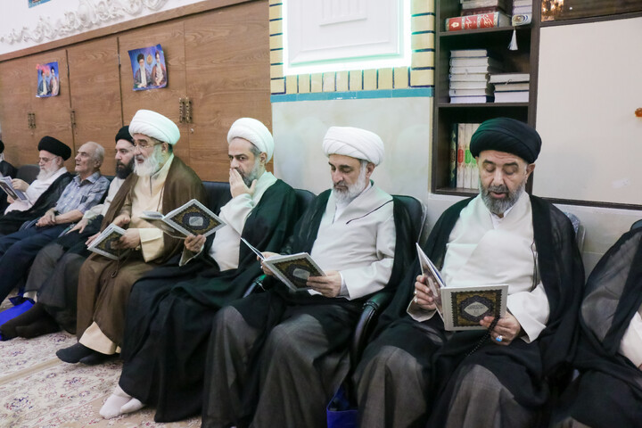 تصاویر/ مراسم ختم حجت‌الاسلام‌والمسلمین حسین غیب غلامی در قم