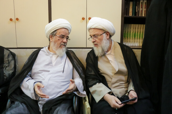 تصاویر/ مراسم ختم حجت‌الاسلام‌والمسلمین حسین غیب غلامی در قم