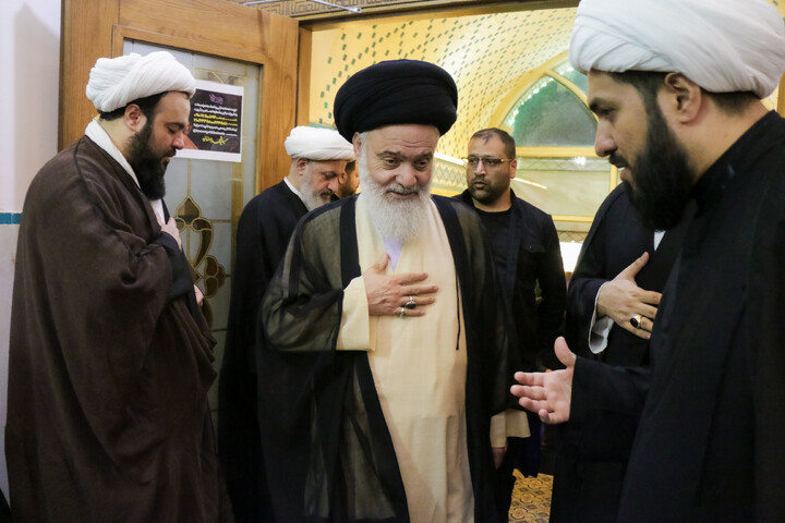 تصاویر/ مراسم ختم حجت‌الاسلام‌والمسلمین حسین غیب غلامی در قم