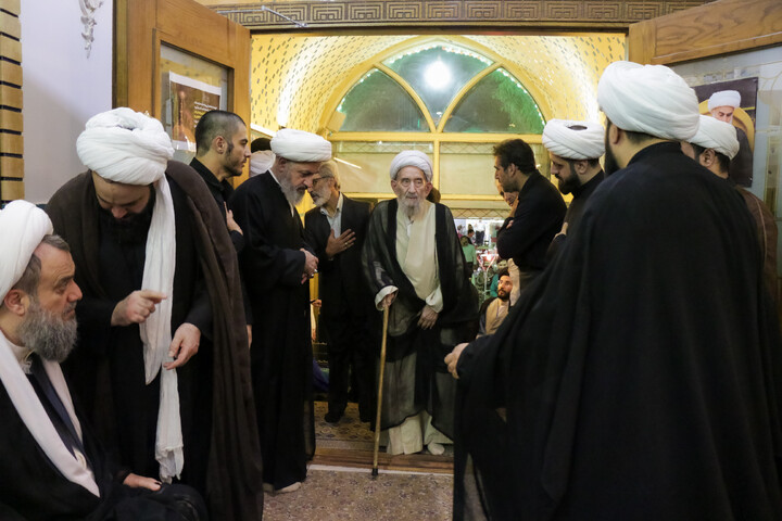 تصاویر/ مراسم ختم حجت‌الاسلام‌والمسلمین حسین غیب غلامی در قم
