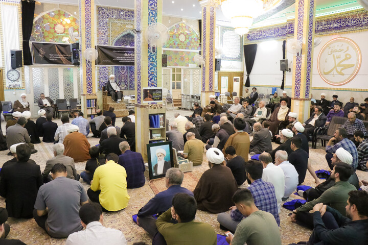 تصاویر/ مراسم ختم حجت‌الاسلام‌والمسلمین حسین غیب غلامی در قم