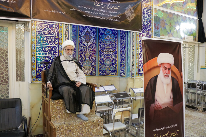 تصاویر/ مراسم ختم حجت‌الاسلام‌والمسلمین حسین غیب غلامی در قم