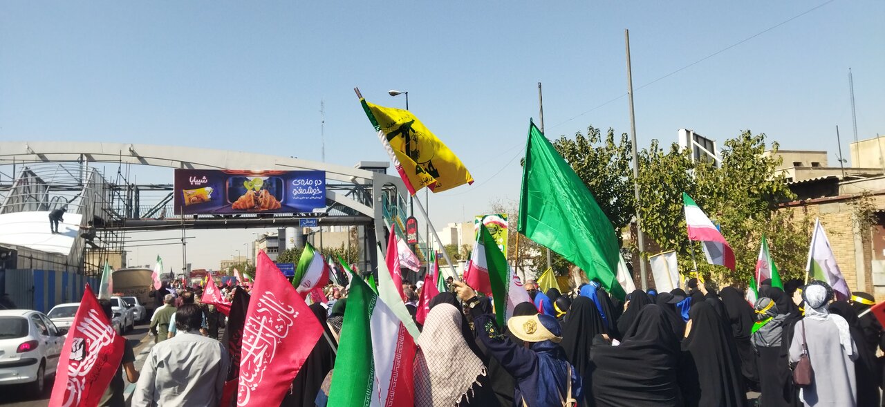 حضور گسترده اهالی مساجد در رزمایش جان فدای ایران 