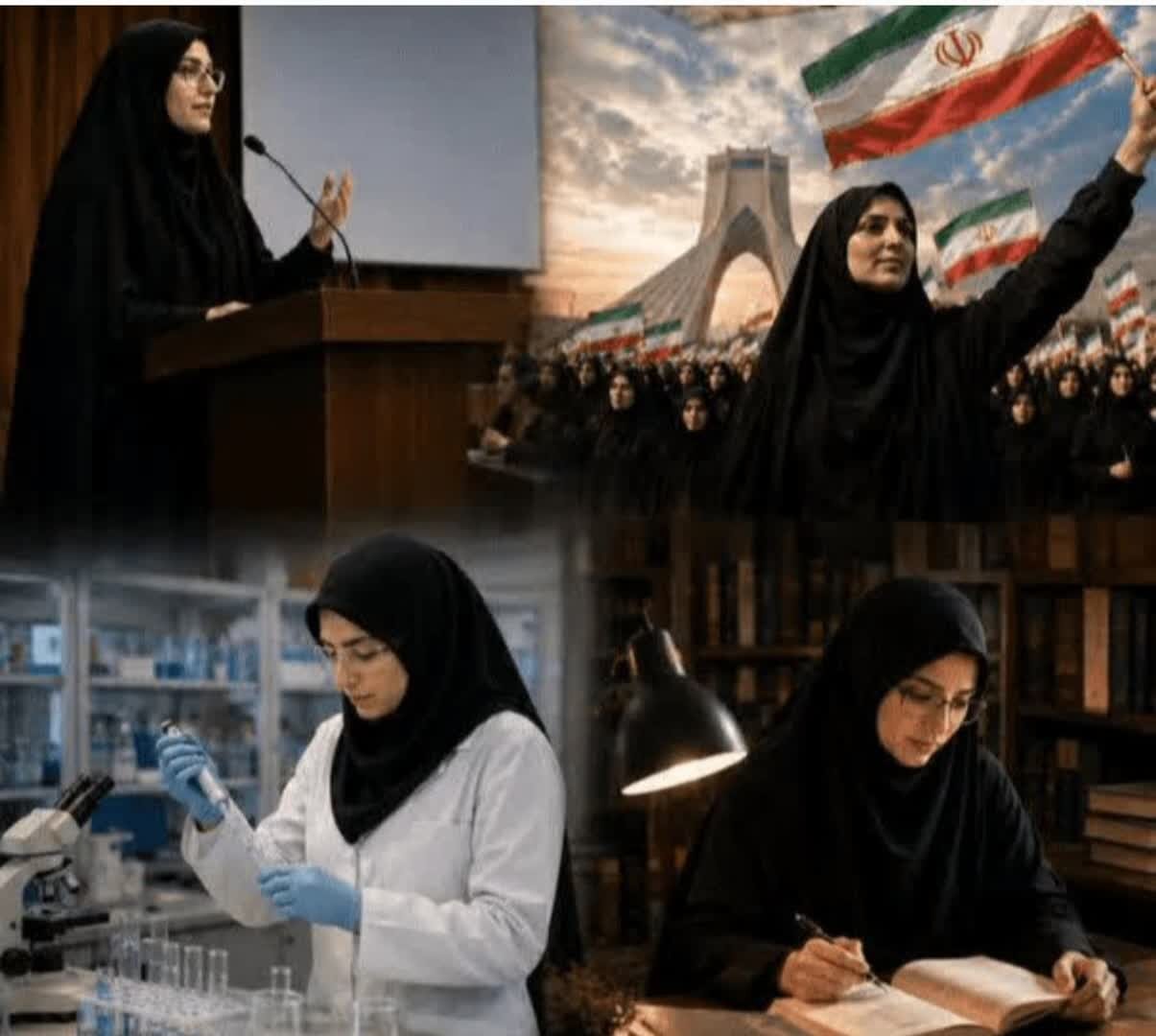 زن ایرانی فراتر از کلیشه‌های ونیز