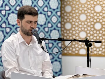 تصاویر / ضبط مرحله مقدماتی کشوری مسابقات قرآن کریم در اداره کل اوقاف و امورخیریه استان قزوین