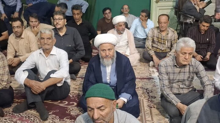 تصاویر/اربعین درگذشت حجت‌الاسلام والمسلمین صمدی‌راد درآران و بیدگل