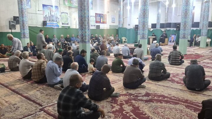 تصاویر/اربعین درگذشت حجت‌الاسلام والمسلمین صمدی‌راد درآران و بیدگل