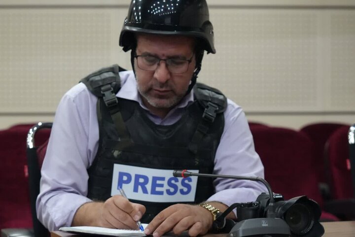 تصاویر /نشست فرمانده سپاه استان قزوین با اصحاب رسانه استان قزوین