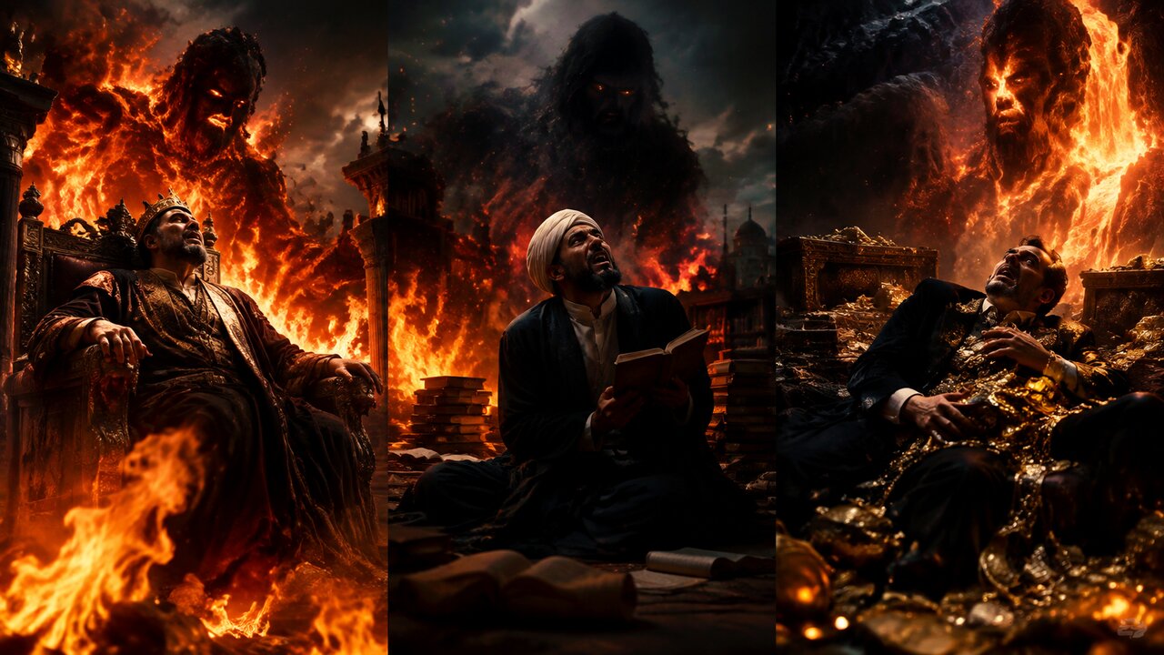 The Three Whom Hellfire Addresses