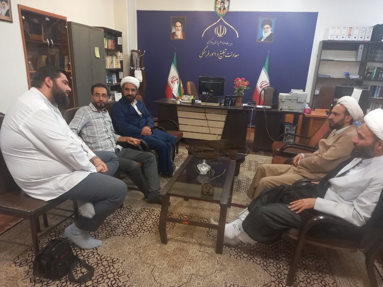 نشست هم‌اندیشی مرکز عملیاتی «فام» استان مرکزی با حضور هیئت اعزامی از استان قم