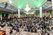 تصاویر/ حرم حضرت معصومہؑ میں جشنِ ولادت امام حسن عسکریؑ کا انعقاد
