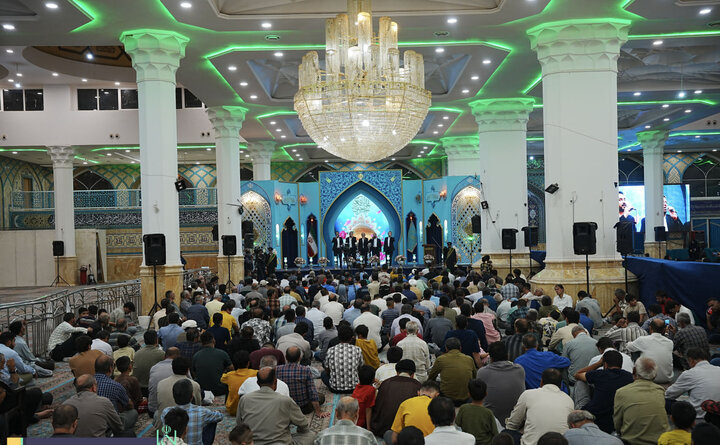گزارش تصویری +جشن ولادت ابالمهدی در آستان مقدس جمکران