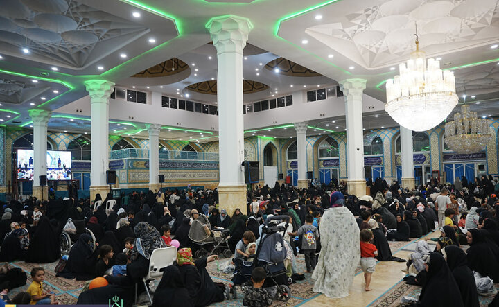 گزارش تصویری +جشن ولادت ابالمهدی در آستان مقدس جمکران