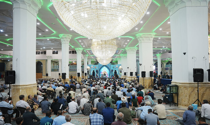 گزارش تصویری +جشن ولادت ابالمهدی در آستان مقدس جمکران