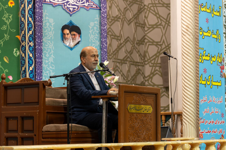جشن شب میلاد امام عسکری(ع) در حرم بانوی کرامت