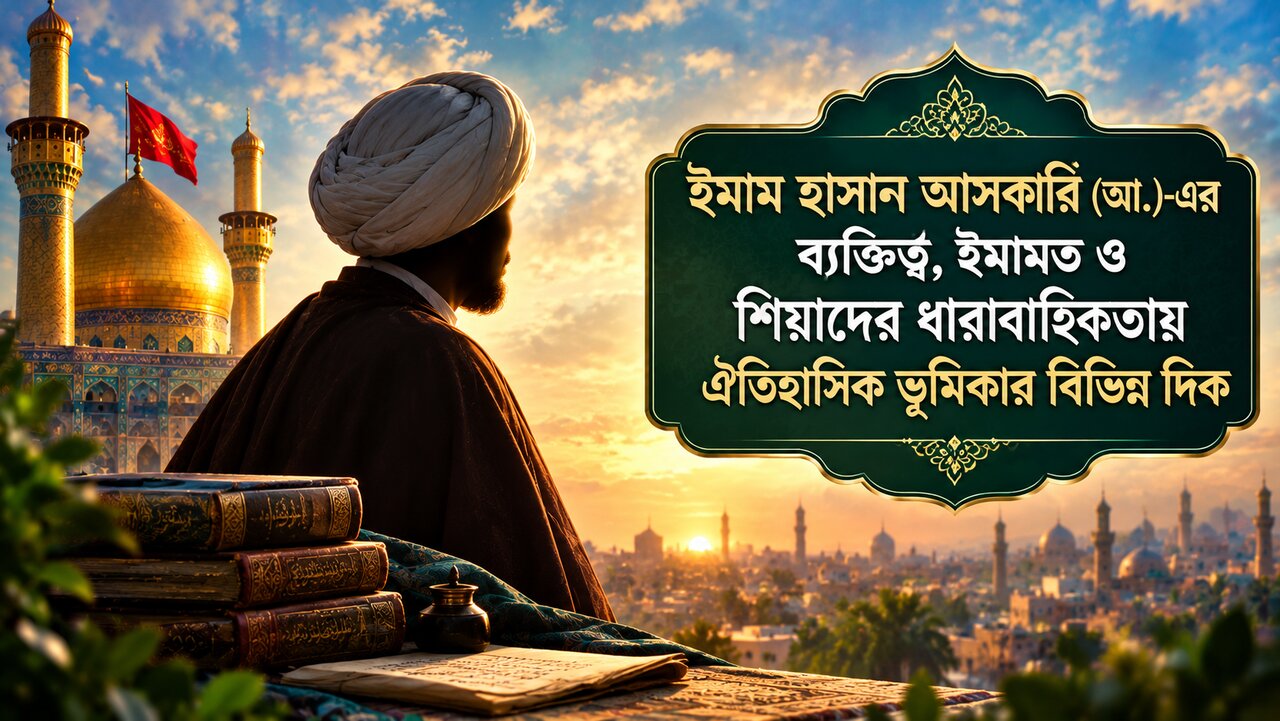 ইমাম হাসান আসকারি (আ.)-এর ব্যক্তিত্ব, ইমামত ও শিয়াদের ধারাবাহিকতায় ঐতিহাসিক ভূমিকার বিভিন্ন দিক