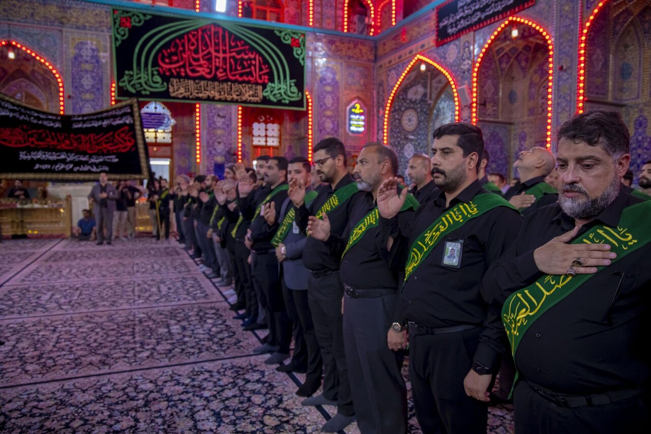 خدمة العتبتين المقدستين في كربلاء يحيون ذكرى شهادة السيدة الزهراء (عليها السلام) وفقًا للرواية الأولى