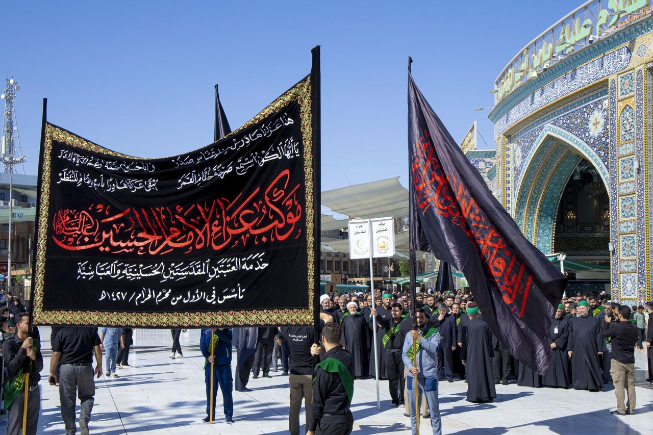 خدمة العتبتين المقدستين في كربلاء يحيون ذكرى شهادة السيدة الزهراء (عليها السلام) وفقًا للرواية الأولى